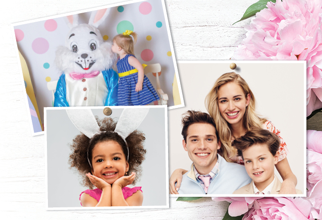 Spring Family Photos & Easter Bunny Moments
